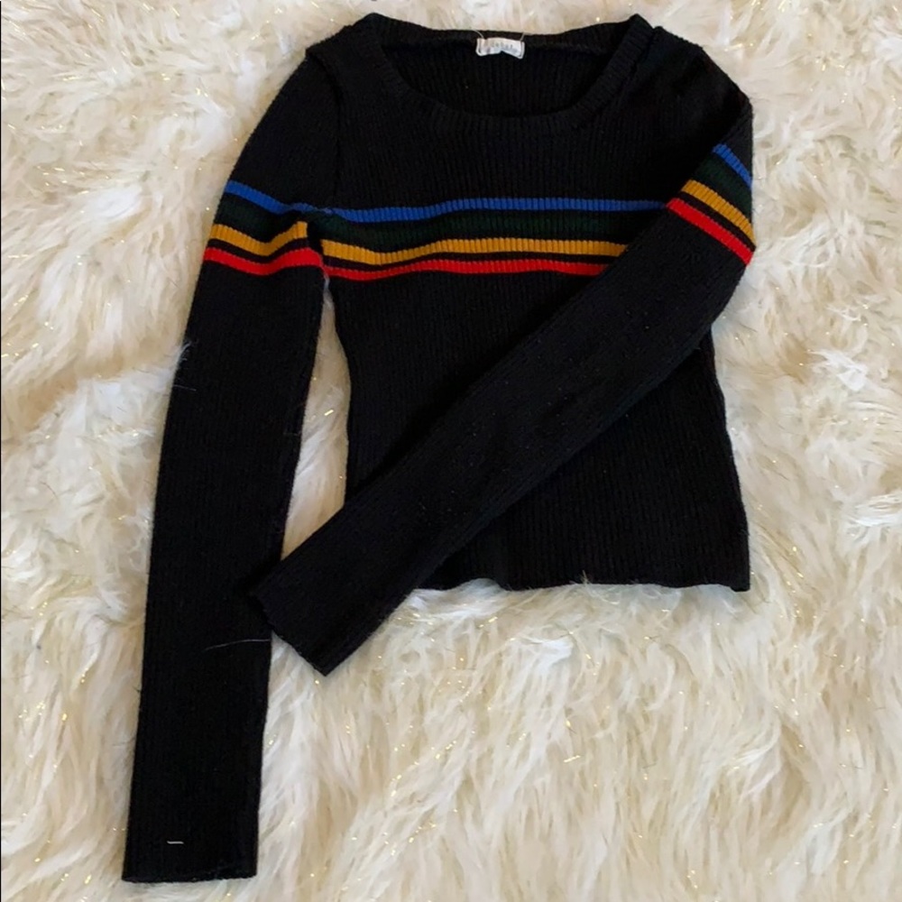 A sweatshirt...